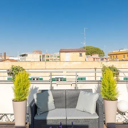 Apartament Iflat The Terrace Of Trastevere Rzym