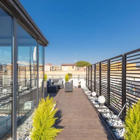 Apartament Iflat The Terrace Of Trastevere Rzym